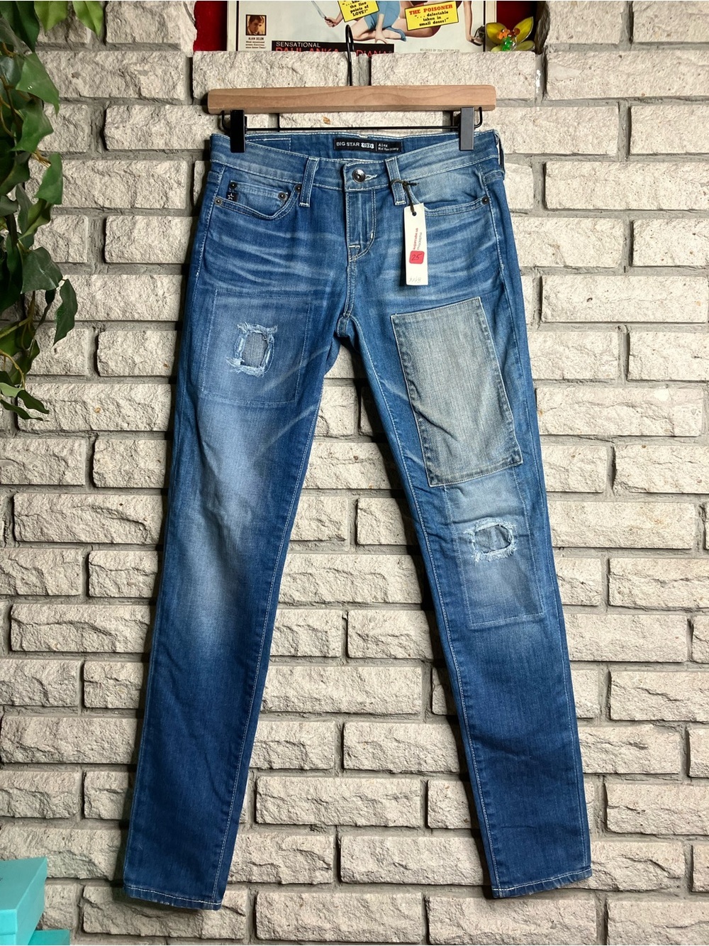 BIG STAR Alex Low Rise Skinny Jeans